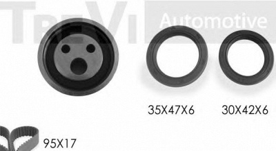 TREVI AUTOMOTIVE kd1002s -  Комплект ремня ГРМ